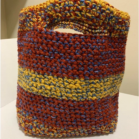 Toy Basket Book Basket Pet Supplies Basket Handmade Crocheted - Picture 10 of 16